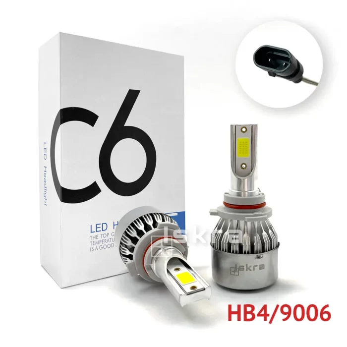 Лампа светодиодная C6 PRO-НB4 9006 компл.2 шт.