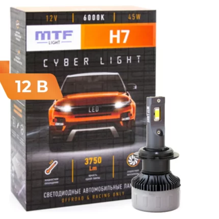 Светодиодная лампа MTF Cyber light H7
