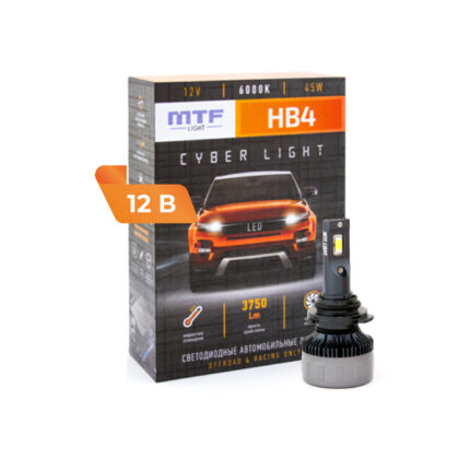Светодиодная лампа MTF Cyber light HB4 9006